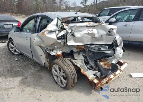 2008 Mazda Mazda3 I Touring Value z USA, uszkodzony, nr VIN JM1BK32F481181647